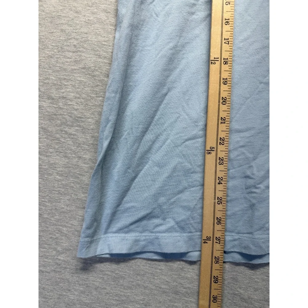 Air Jordan Flight MVP T Shirt Mens Large Light Blue Graphic Script Spellout Logo